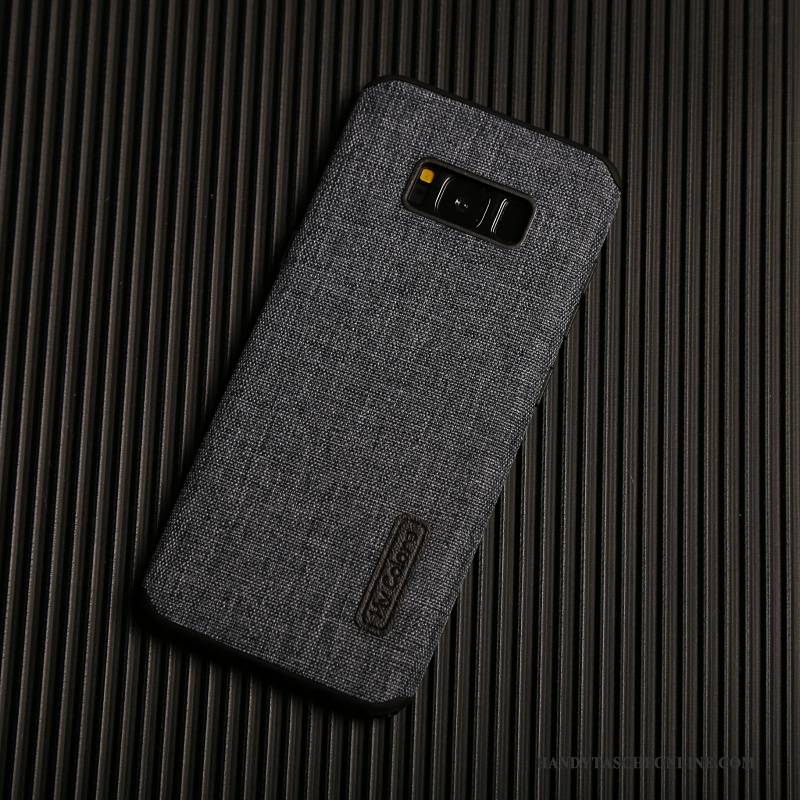 Hülle Samsung Galaxy S8+ Weiche Handyhüllen Grau, Case Samsung Galaxy S8+ Kreativ Rutschfest Persönlichkeit