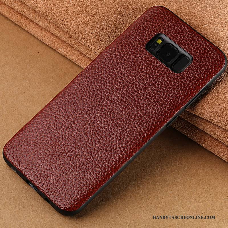 Hülle Samsung Galaxy S8+ Weiche Rot Persönlichkeit, Case Samsung Galaxy S8+ Luxus Handyhüllen Anti-sturz