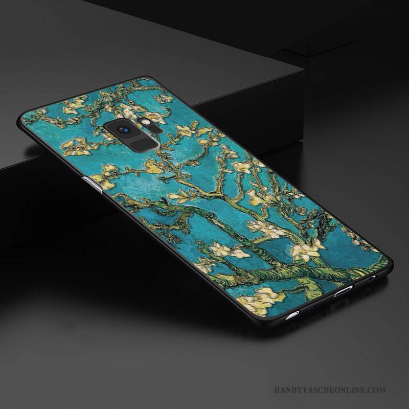 Hülle Samsung Galaxy S9+ Farbe Handyhüllen Angepasst, Case Samsung Galaxy S9+ Prägung Dreidimensional Anti-sturz