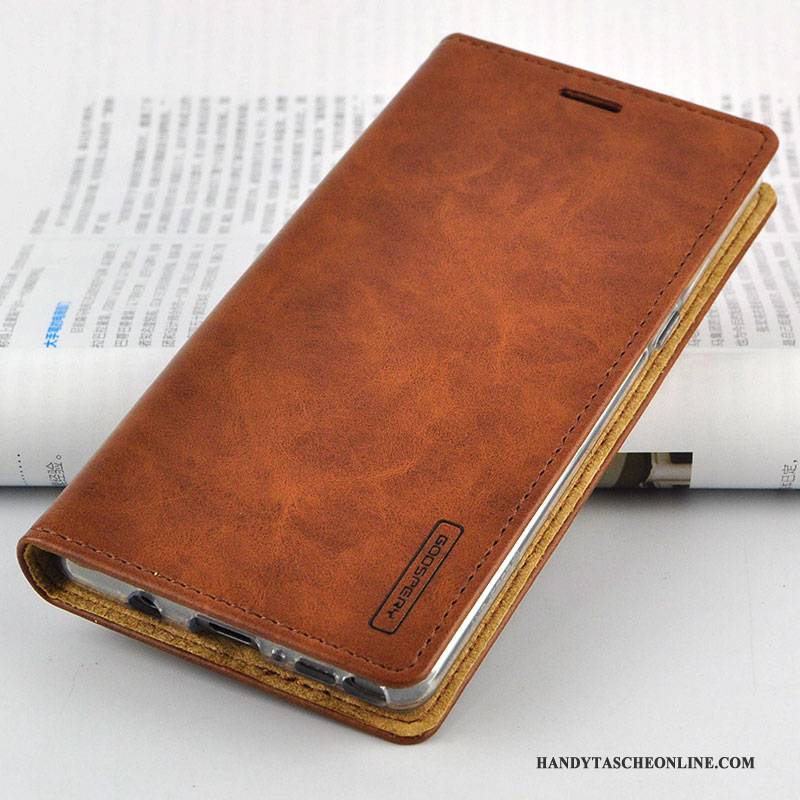 Hülle Samsung Galaxy S9+ Folio Schlank Grün, Case Samsung Galaxy S9+ Weiche Handyhüllen