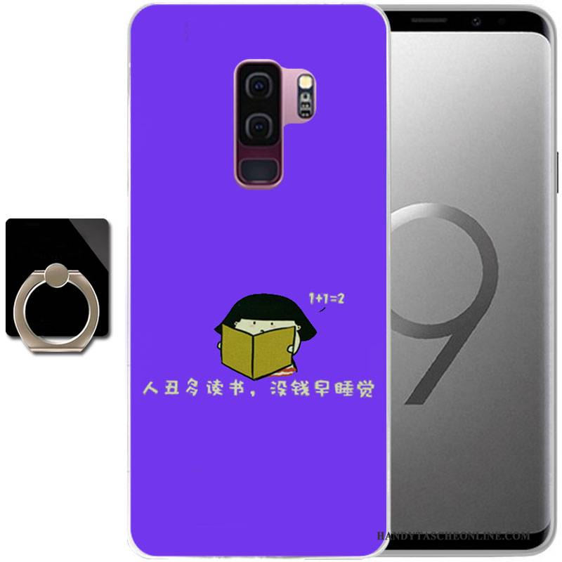 Hülle Samsung Galaxy S9 Gemalt Anti-sturz Handyhüllen, Case Samsung Galaxy S9 Schutz Grün