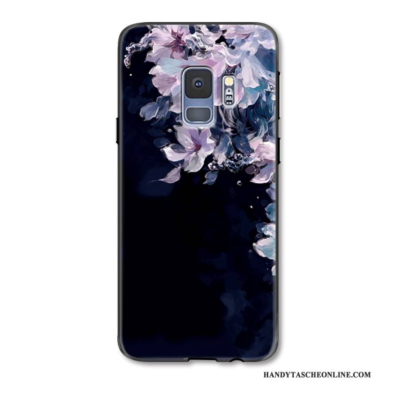 Hülle Samsung Galaxy S9+ Karikatur Nette Handyhüllen, Case Samsung Galaxy S9+ Schutz Blumen Trendmarke