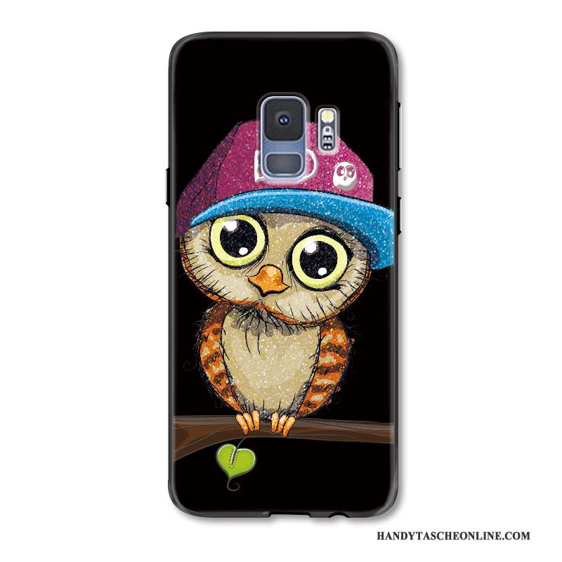 Hülle Samsung Galaxy S9+ Karikatur Nette Liebhaber, Case Samsung Galaxy S9+ Schutz Handyhüllen Trend