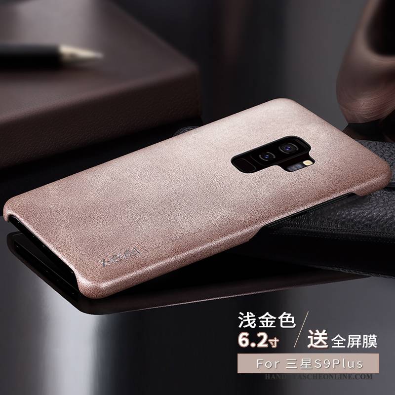 Hülle Samsung Galaxy S9+ Kreativ Anti-sturz Handyhüllen, Case Samsung Galaxy S9+ Lederhülle Schlank Trend