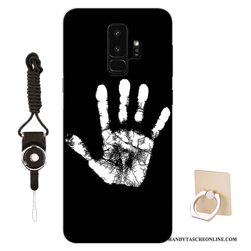 Hülle Samsung Galaxy S9+ Kreativ Muster Handyhüllen, Case Samsung Galaxy S9+ Karikatur Persönlichkeit Angepasst