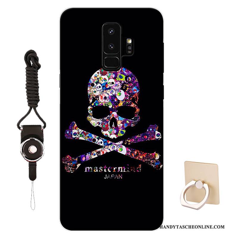 Hülle Samsung Galaxy S9+ Kreativ Muster Handyhüllen, Case Samsung Galaxy S9+ Karikatur Persönlichkeit Angepasst