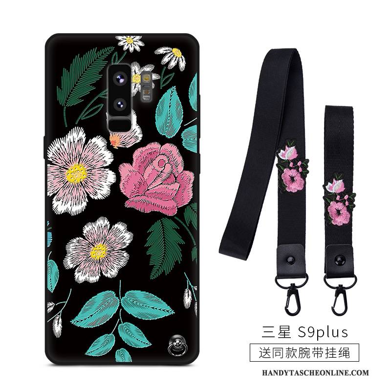 Hülle Samsung Galaxy S9+ Kreativ Schlank Persönlichkeit, Case Samsung Galaxy S9+ Taschen Anti-sturz Handyhüllen