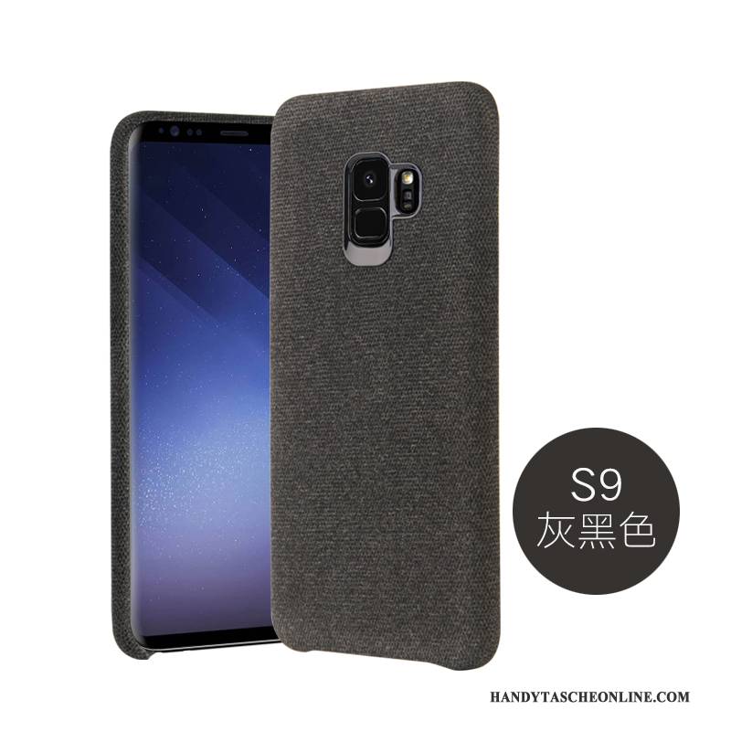 Hülle Samsung Galaxy S9 Kreativ Schwer Anti-sturz, Case Samsung Galaxy S9 Trendmarke Schwarz