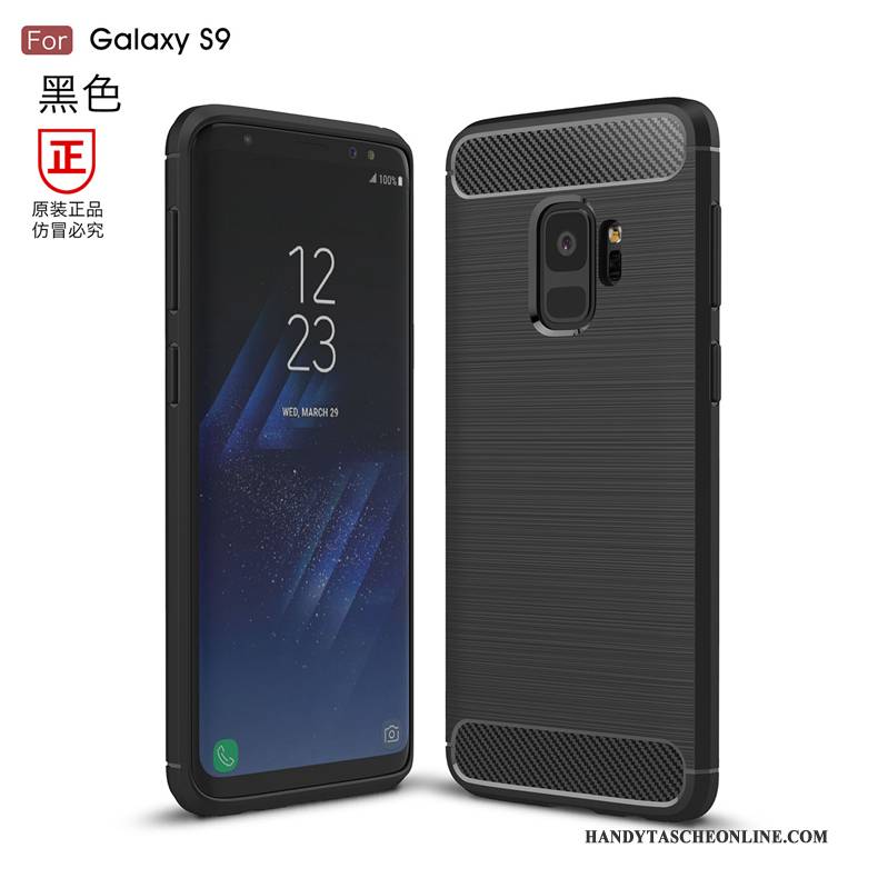 Hülle Samsung Galaxy S9 Schutz Anti-sturz Muster, Case Samsung Galaxy S9 Weiche Handyhüllen Business