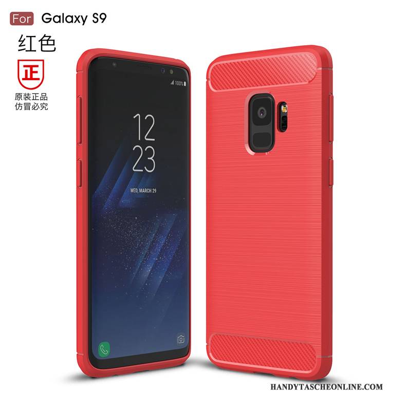 Hülle Samsung Galaxy S9 Schutz Anti-sturz Muster, Case Samsung Galaxy S9 Weiche Handyhüllen Business