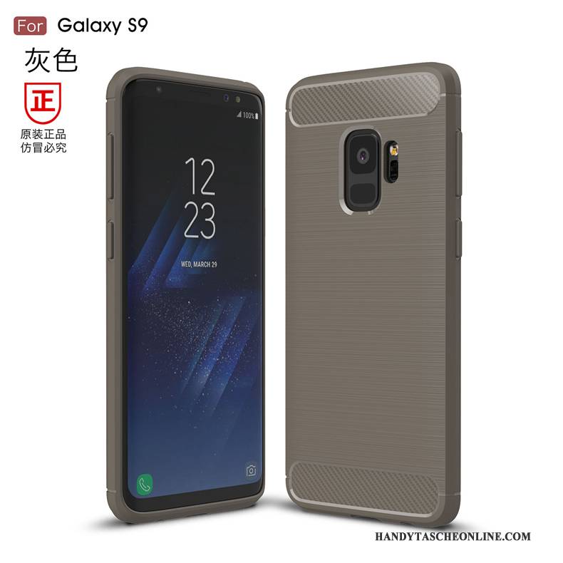 Hülle Samsung Galaxy S9 Schutz Anti-sturz Muster, Case Samsung Galaxy S9 Weiche Handyhüllen Business