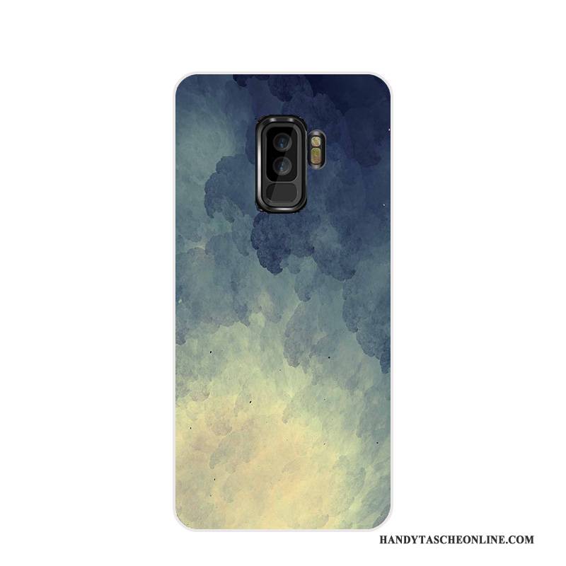 Hülle Samsung Galaxy S9+ Schutz Faser Rot, Case Samsung Galaxy S9+ Grau Schlank