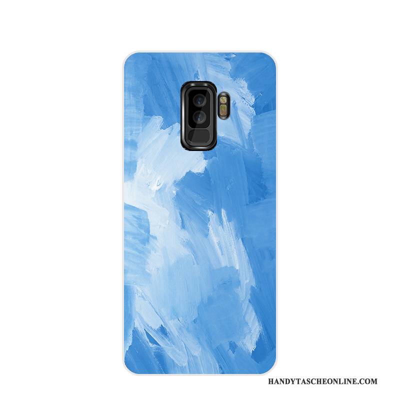 Hülle Samsung Galaxy S9+ Schutz Faser Rot, Case Samsung Galaxy S9+ Grau Schlank