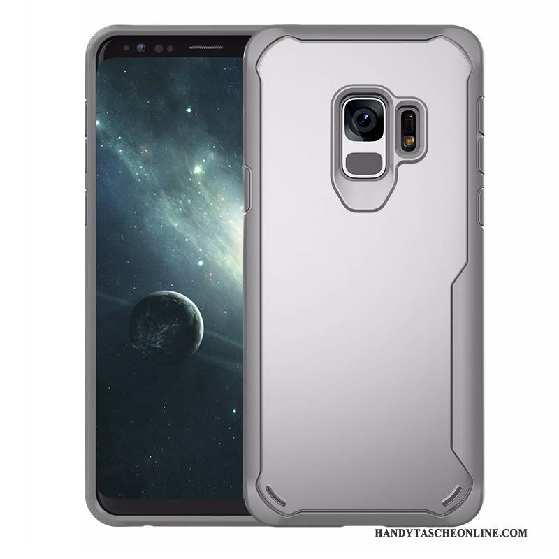 Hülle Samsung Galaxy S9 Schutz Rot Business, Case Samsung Galaxy S9 Taschen Transparent Ballon