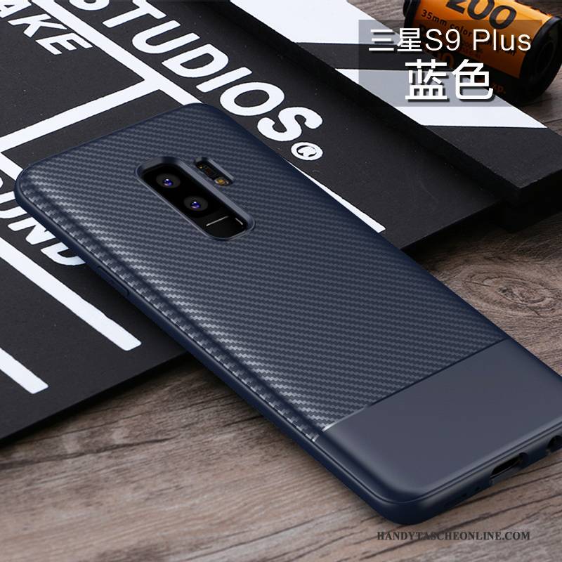 Hülle Samsung Galaxy S9+ Silikon Anti-sturz Rot, Case Samsung Galaxy S9+ Schutz Handyhüllen