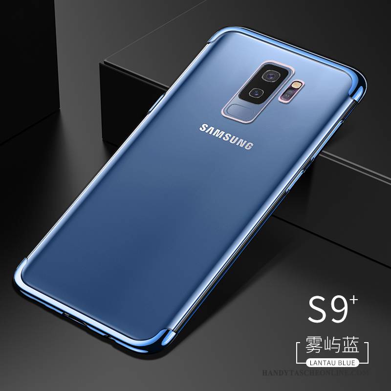 Hülle Samsung Galaxy S9+ Silikon Handyhüllen Lila, Case Samsung Galaxy S9+ Weiche Schlank Persönlichkeit