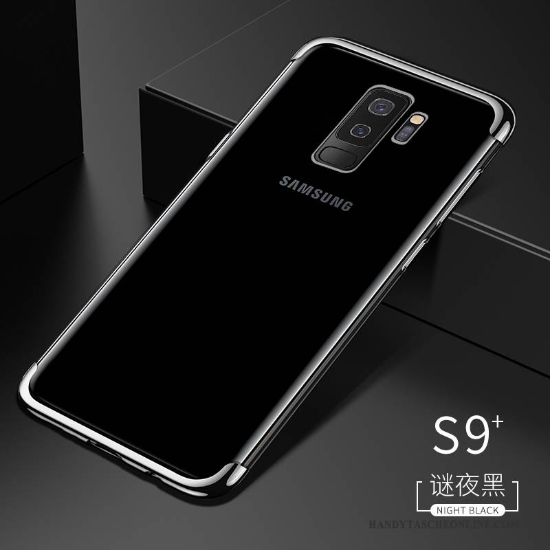 Hülle Samsung Galaxy S9+ Silikon Handyhüllen Lila, Case Samsung Galaxy S9+ Weiche Schlank Persönlichkeit