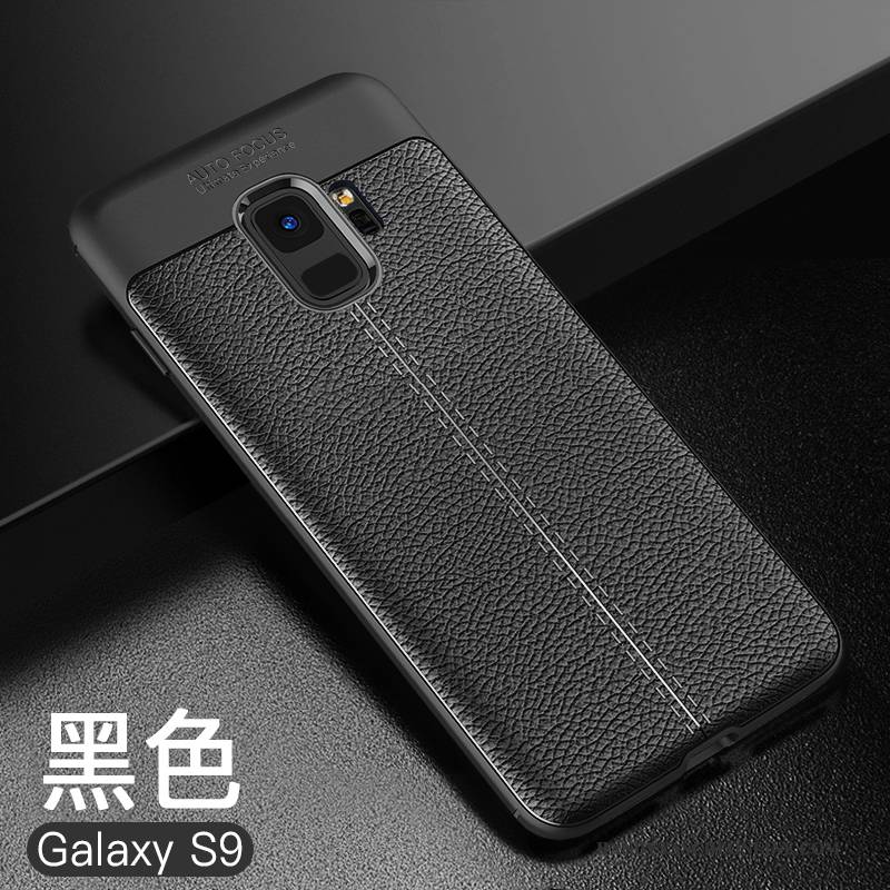 Hülle Samsung Galaxy S9 Silikon Handyhüllen Nubuck, Case Samsung Galaxy S9 Taschen Anti-sturz Neu