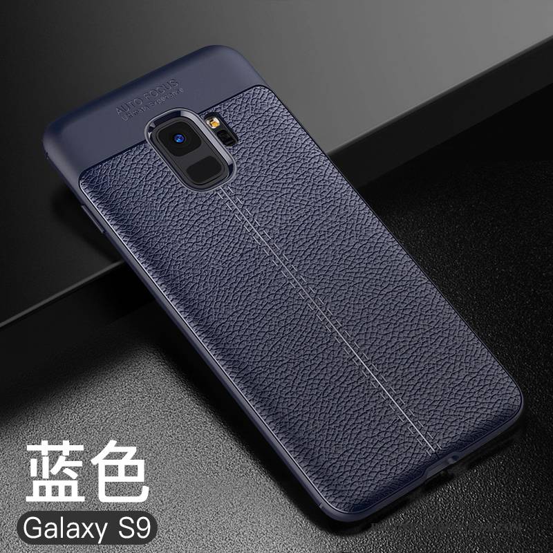 Hülle Samsung Galaxy S9 Silikon Handyhüllen Nubuck, Case Samsung Galaxy S9 Taschen Anti-sturz Neu