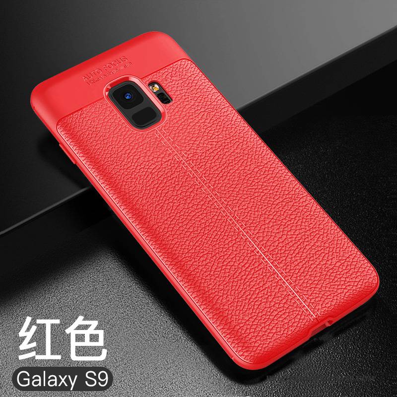 Hülle Samsung Galaxy S9 Silikon Handyhüllen Nubuck, Case Samsung Galaxy S9 Taschen Anti-sturz Neu