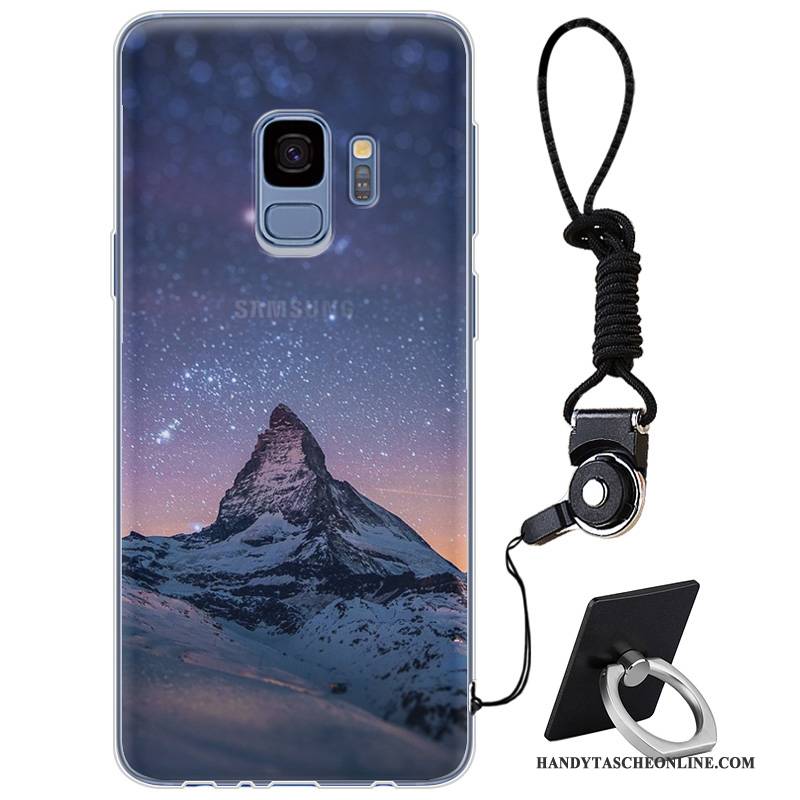 Hülle Samsung Galaxy S9 Silikon Trendmarke Handyhüllen, Case Samsung Galaxy S9 Weiche Gelb Elegant