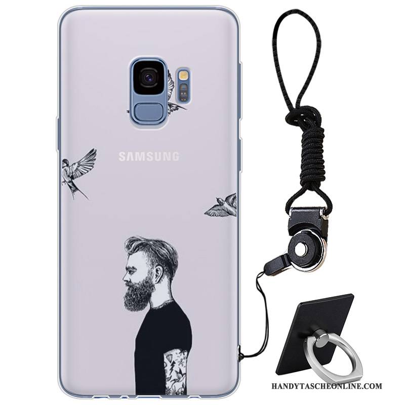 Hülle Samsung Galaxy S9 Silikon Trendmarke Handyhüllen, Case Samsung Galaxy S9 Weiche Gelb Elegant