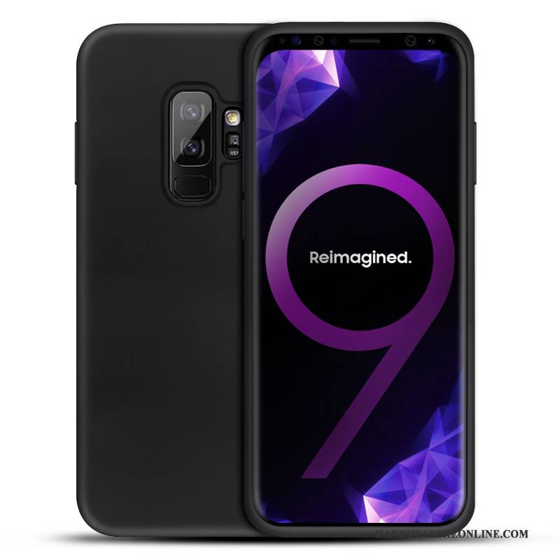 Hülle Samsung Galaxy S9+ Taschen Anti-sturz Handyhüllen, Case Samsung Galaxy S9+ Schutz Rot