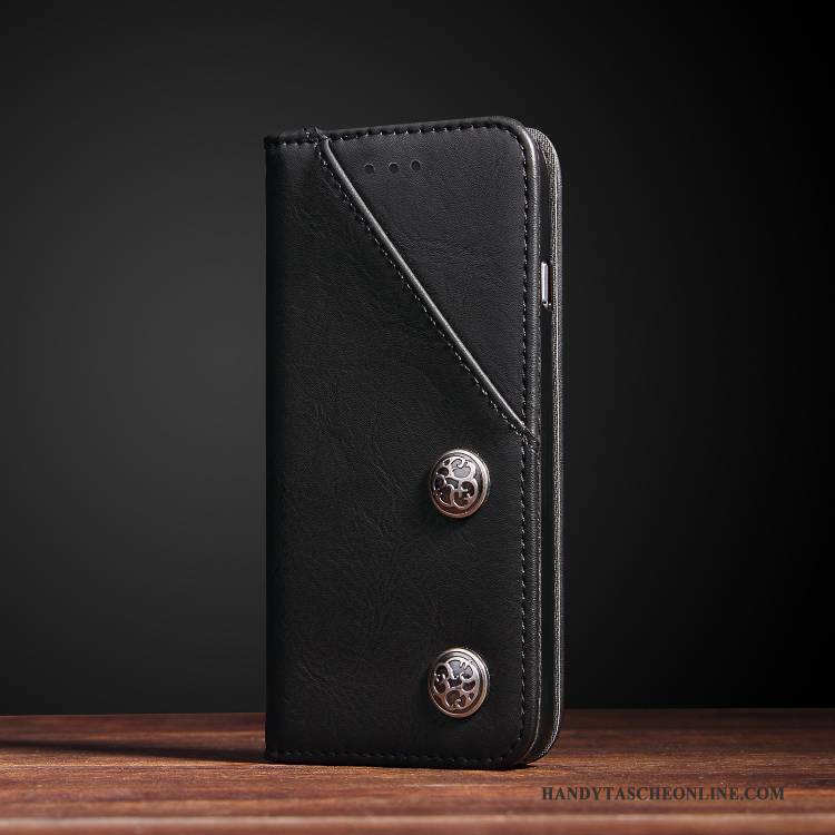 Hülle Samsung Galaxy S9+ Taschen Anti-sturz Trend, Case Samsung Galaxy S9+ Folio Karte Weinrot