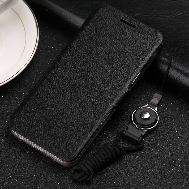 Hülle Samsung Galaxy S9 Taschen Handyhüllen Anti-sturz, Case Samsung Galaxy S9 Folio Rosa