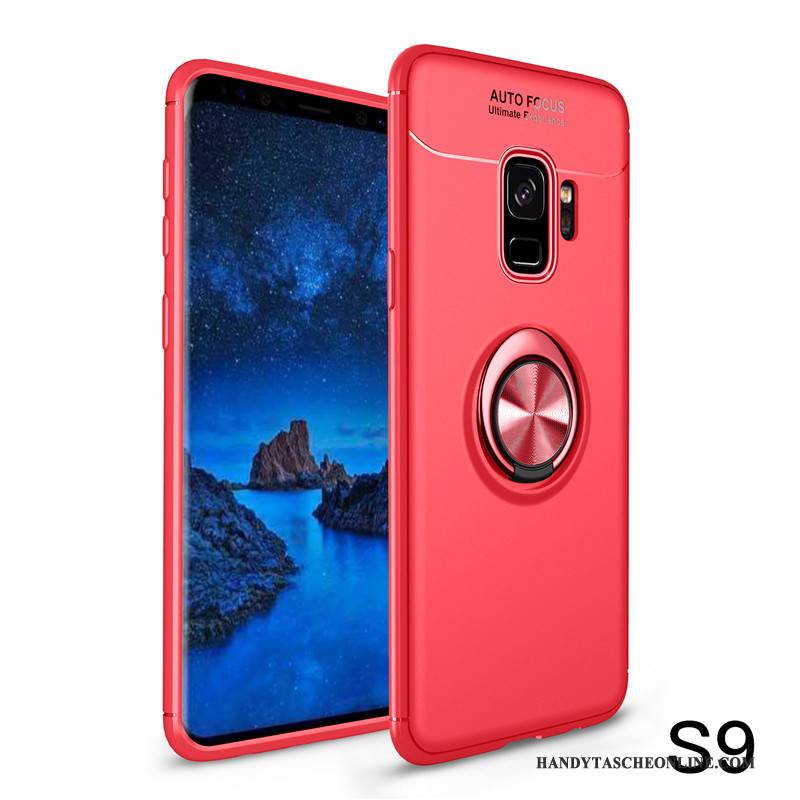 Hülle Samsung Galaxy S9 Taschen Handyhüllen Anti-sturz, Case Samsung Galaxy S9 Weiche Grün Trendmarke