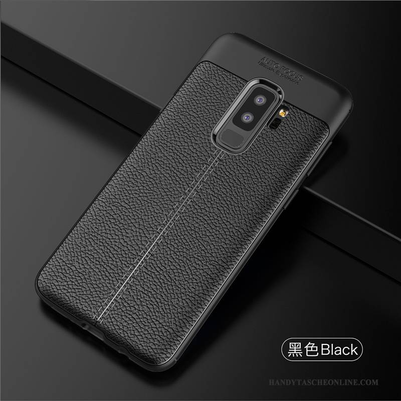 Hülle Samsung Galaxy S9+ Taschen Neu Handyhüllen, Case Samsung Galaxy S9+ Weiche Schwarz Anti-sturz