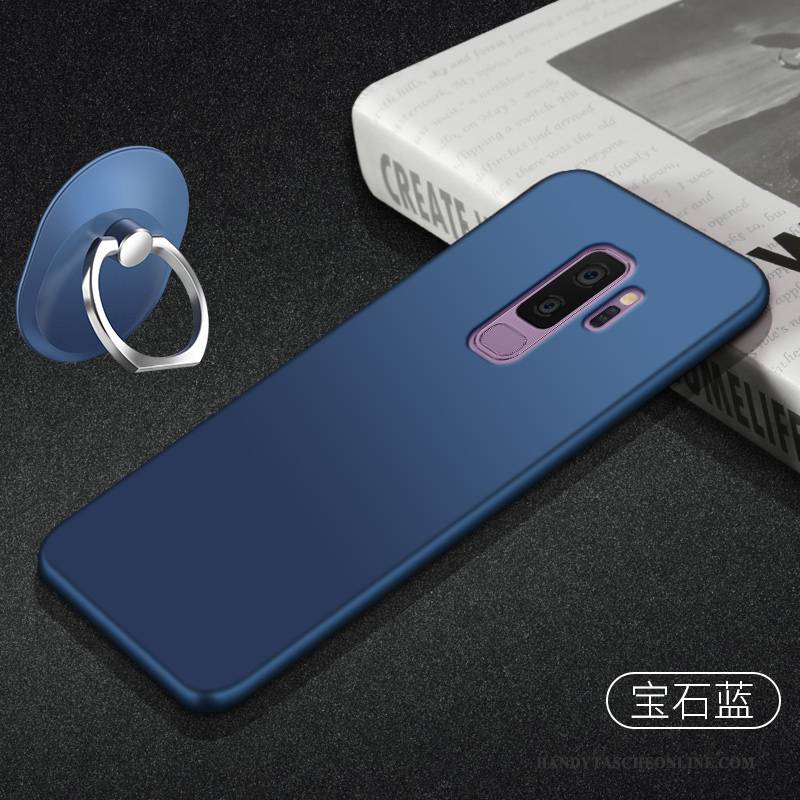 Hülle Samsung Galaxy S9+ Taschen Schlank Anti-sturz, Case Samsung Galaxy S9+ Weiche Zitrone Gelb