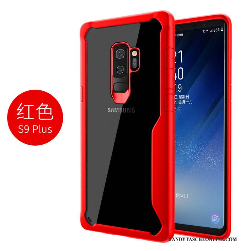 Hülle Samsung Galaxy S9+ Taschen Schwarz Schlank, Case Samsung Galaxy S9+ Schutz Neu Schwer