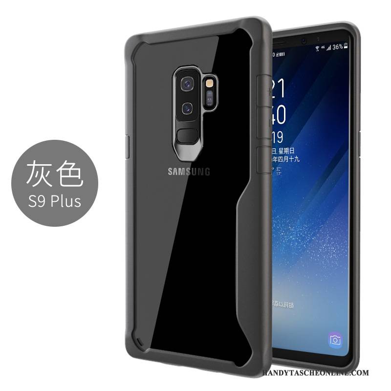 Hülle Samsung Galaxy S9+ Taschen Schwarz Schlank, Case Samsung Galaxy S9+ Schutz Neu Schwer