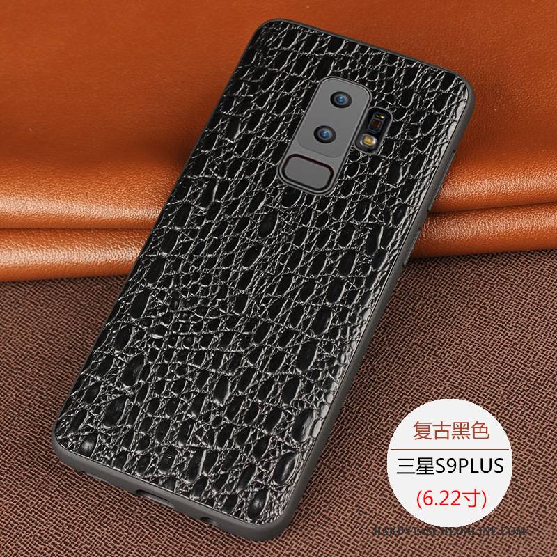 Hülle Samsung Galaxy S9+ Weiche Schwarz Bedrucken, Case Samsung Galaxy S9+ Lederhülle Handyhüllen