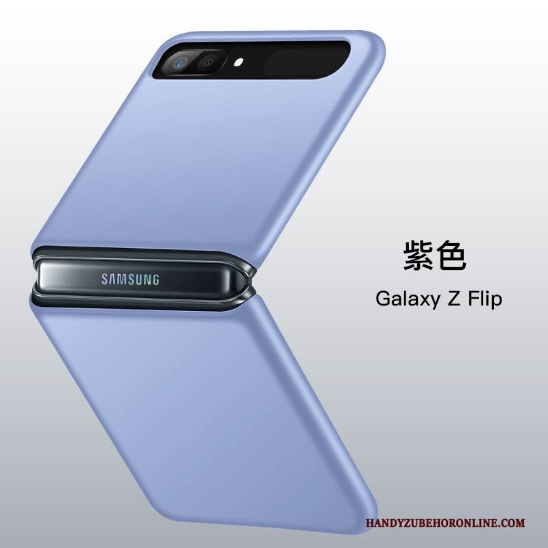 Hülle Samsung Z Flip Silikon Handyhüllen Transparent, Case Samsung Z Flip Taschen Grün Falten