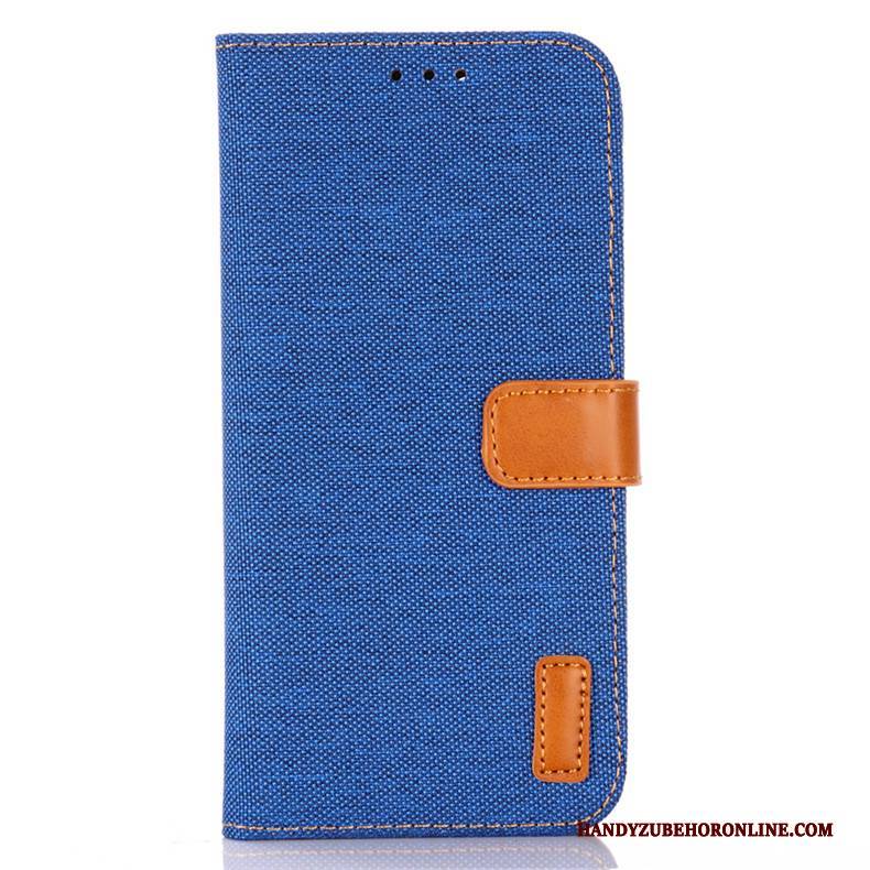 Hülle Sony Xperia 10 Ii Geldbörse Blau Handyhüllen, Case Sony Xperia 10 Ii Lederhülle