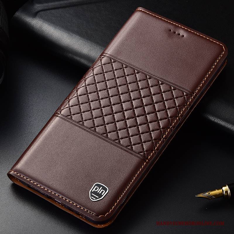 Hülle Sony Xperia 10 Plus Lederhülle Anti-sturz Gelb, Case Sony Xperia 10 Plus Folio High-end Handyhüllen