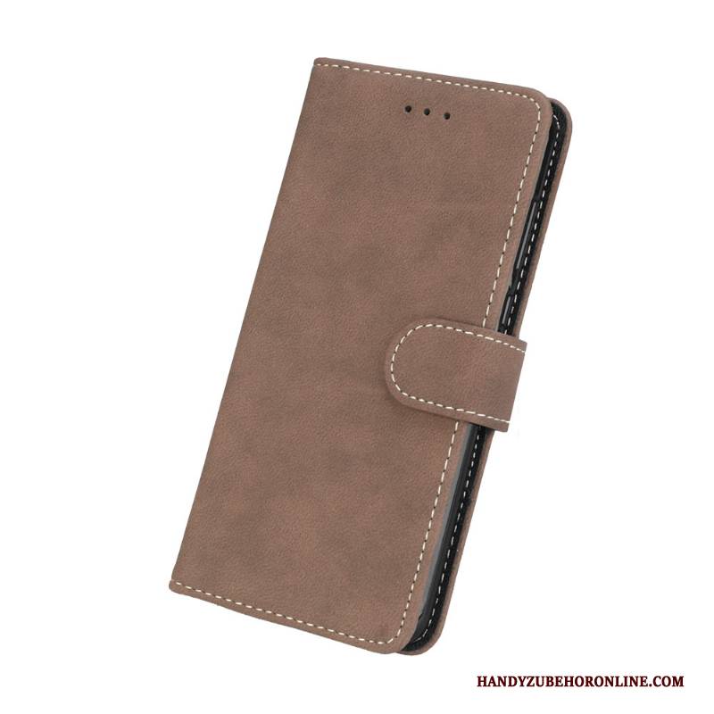 Hülle Sony Xperia 10 Plus Schutz Grün Nubuck, Case Sony Xperia 10 Plus Weiche Handyhüllen