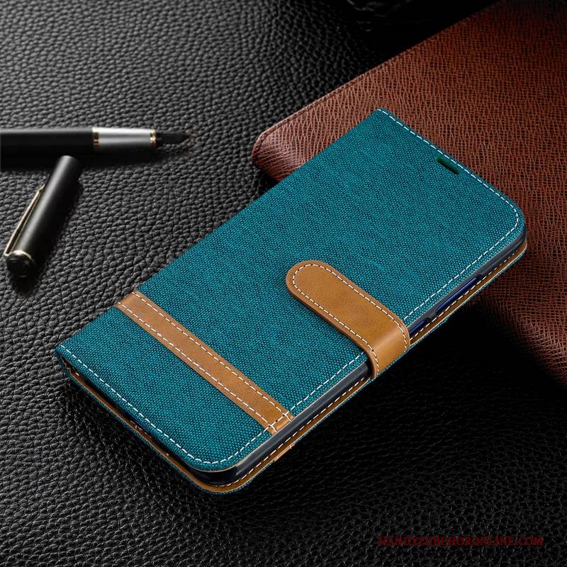 Hülle Sony Xperia 10 Taschen Handyhüllen Grau, Case Sony Xperia 10 Folio Business Anti-sturz