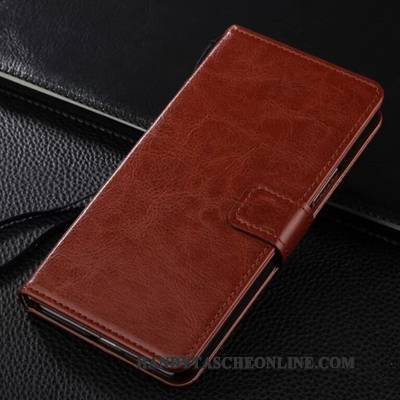 Hülle Sony Xperia C4 Dual Schutz Dünne Handyhüllen, Case Sony Xperia C4 Dual Lederhülle Rot