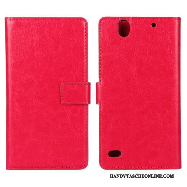 Hülle Sony Xperia C4 Lederhülle Schwarz Handyhüllen, Case Sony Xperia C4 Schutz Blau