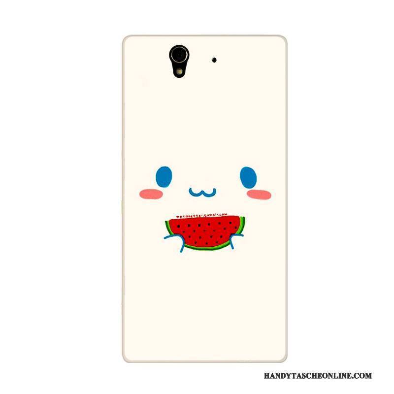 Hülle Sony Xperia C4 Taschen Handyhüllen Anti-sturz, Case Sony Xperia C4 Karikatur Rosa