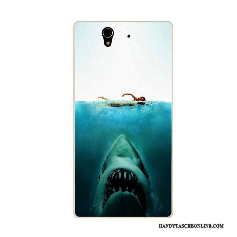 Hülle Sony Xperia C4 Taschen Handyhüllen Anti-sturz, Case Sony Xperia C4 Karikatur Rosa