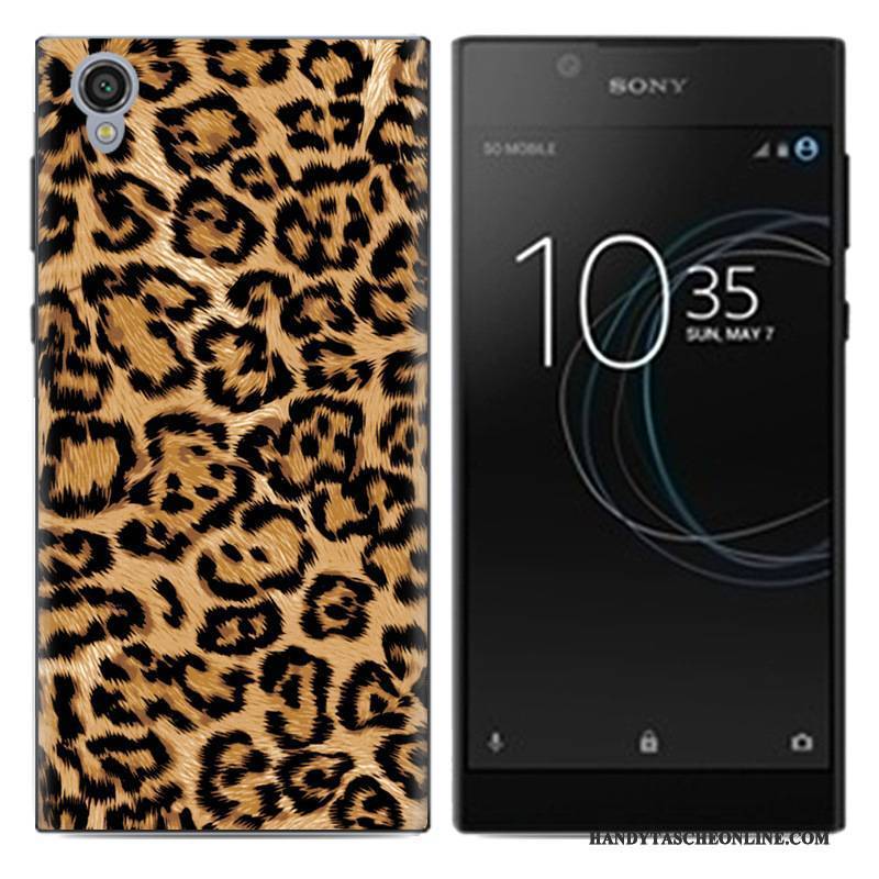 Hülle Sony Xperia L1 Kreativ Weiß Anti-sturz, Case Sony Xperia L1 Weiche Pu Handyhüllen