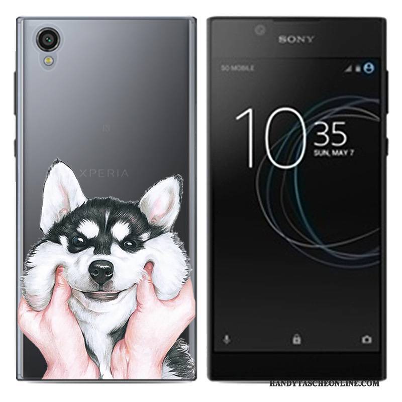 Hülle Sony Xperia L1 Kreativ Weiß Anti-sturz, Case Sony Xperia L1 Weiche Pu Handyhüllen