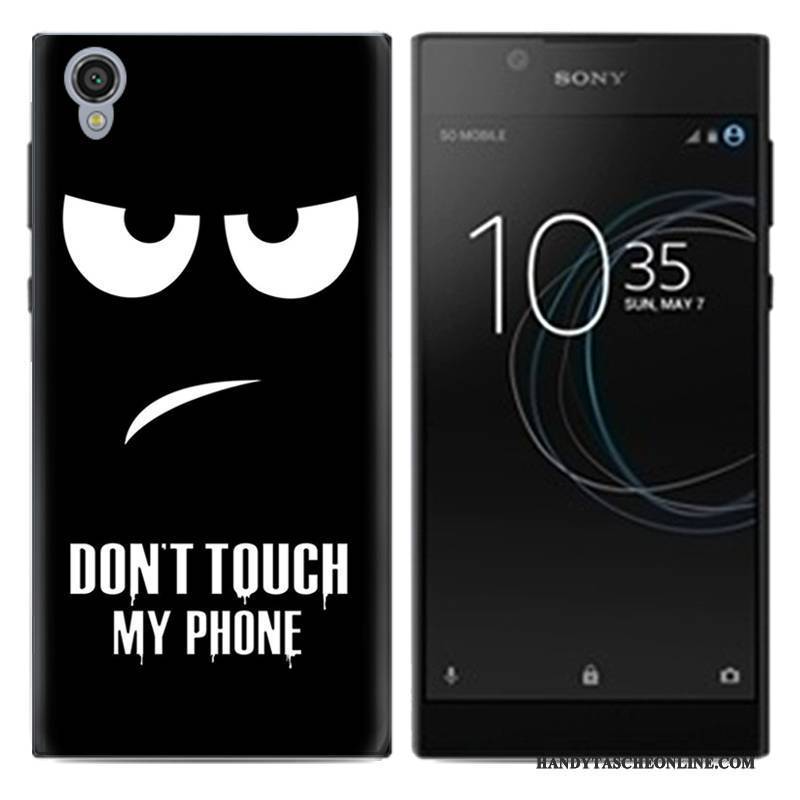 Hülle Sony Xperia L1 Weiche Pu Schlank, Case Sony Xperia L1 Karikatur Trend Handyhüllen