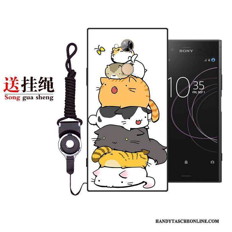 Hülle Sony Xperia L2 Schutz Grau Handyhüllen, Case Sony Xperia L2 Karikatur Persönlichkeit Anti-sturz