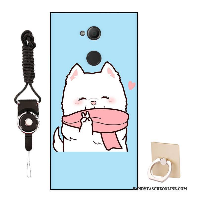 Hülle Sony Xperia L2 Weiche Handyhüllen Angepasst, Case Sony Xperia L2 Karikatur Rosa Muster