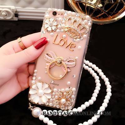 Hülle Sony Xperia M5 Dual Strass Rosa Handyhüllen, Case Sony Xperia M5 Dual Schutz Anti-sturz Trend